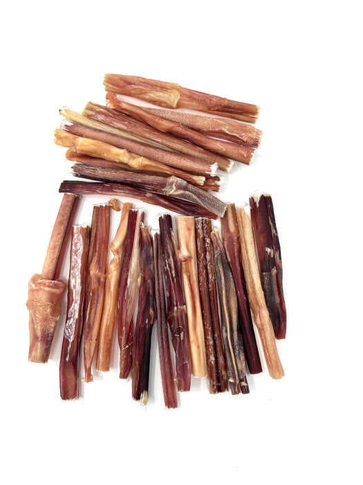 Clearance 5-7 Inch Thin & Standard Irregular Bully Sticks- Low Odor