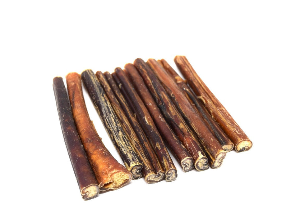 Clearance 6" Smoked Texas Style Bully Sticks- Thin