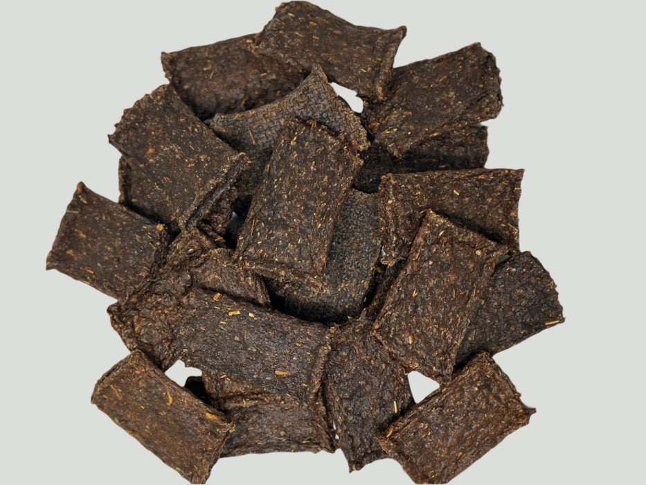 Premium Kangaroo Jerky Dog Treats, 8-oz bag