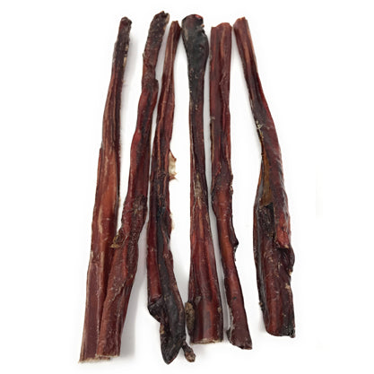 10"-12" Nebraska Crunchy Steer Sticks for Dogs - Easier Chew Beef Bully Sticks