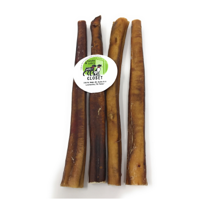 12-Inch Traditional Jumbo Sized Bully Sticks - Low Odor