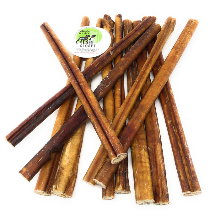 Clearance 12" High Odor  Bully Sticks because Dogs Love Smelly things