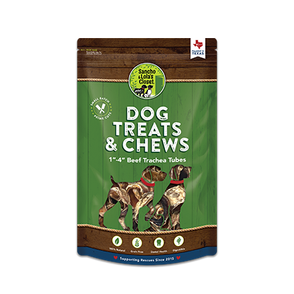 NEW 6" Beef Trachea Strips for Dogs - Loaded with Glucosamine and Chondroitin
