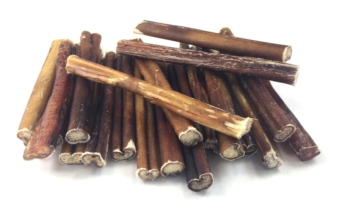 6-Inch Traditional Standard Bully Sticks- Low Odor