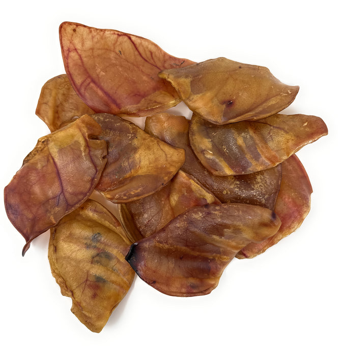 Delicious All-Natural Medium to Large Pig Ear Dog Chews