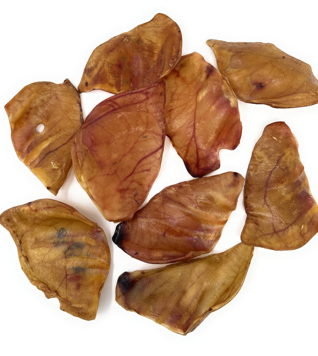 Delicious All-Natural Medium to Large Pig Ear Dog Chews