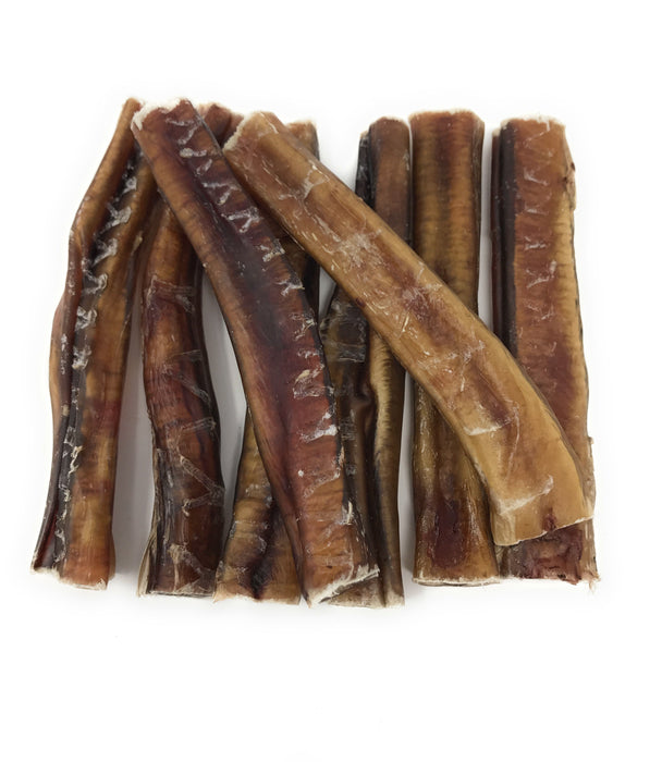 6-Inch Thin Charcuterie Style Bully Sticks - No odor-Farmed in the USA