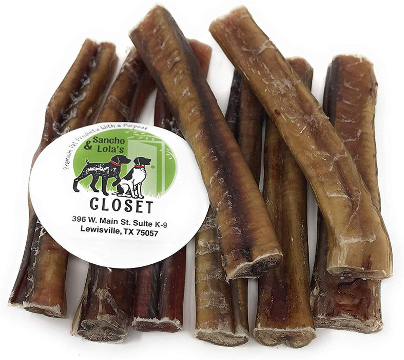 6-Inch Jumbo Charcuterie Style Bully Sticks - No odor-Farmed in the USA