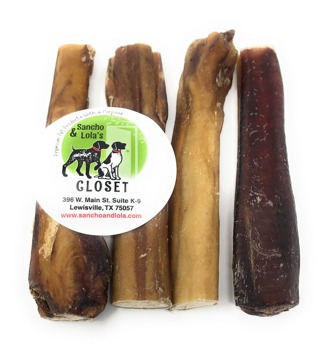 6-Inch Traditional Jumbo Sized Bully Sticks - Low Odor