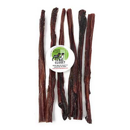 10"-12" Nebraska Crunchy Steer Sticks for Dogs - Easier Chew Beef Bully Sticks