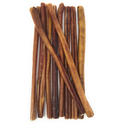 12-Inch Traditional Standard Bully Sticks - Low Odor-Buy Bulk & Save!