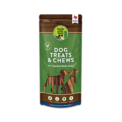 12-Inch Traditional Standard Bully Sticks - Low Odor-Buy Bulk & Save!