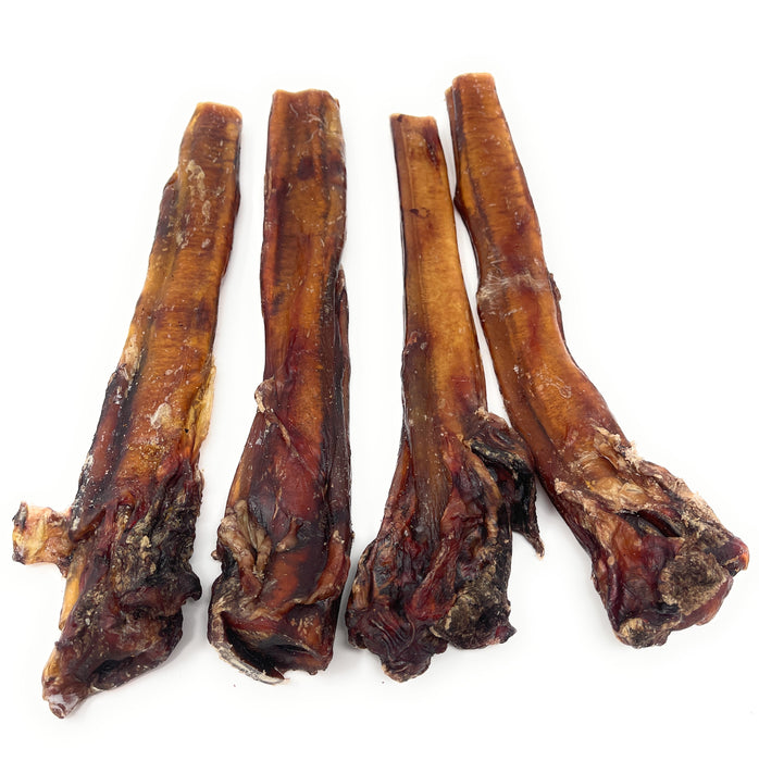 NEW 10"-12" USA Monster Meaty Bully Sticks -For Power Chewers- Our Thickest Bully Sticks