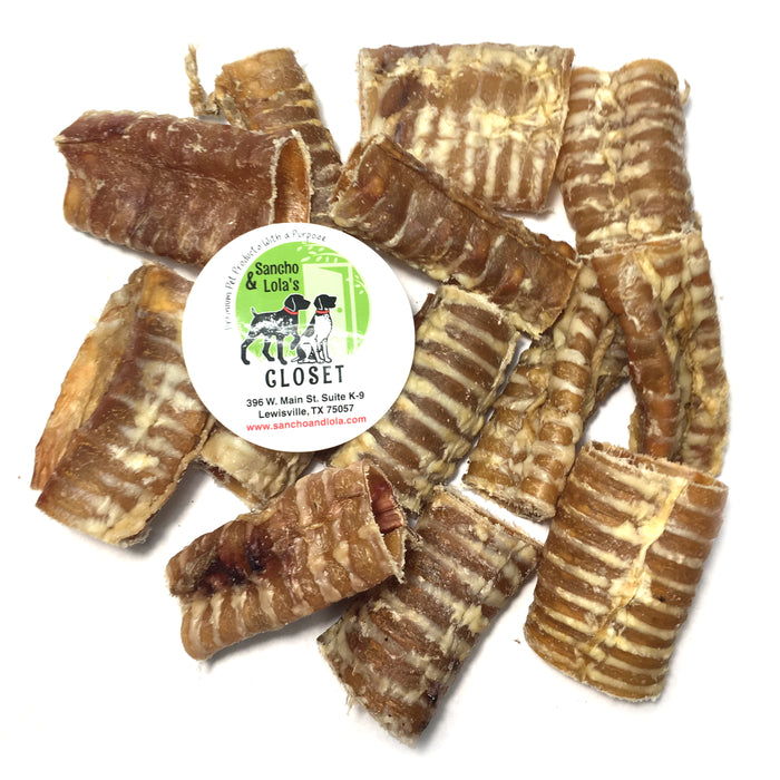 Nebraska Farmed Beef Trachea for Dogs - Loaded with Glucosamine and Chondroitin